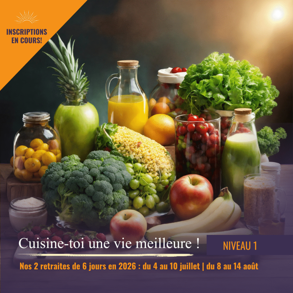 Solunéveil - Retraites - Cuisine-toi une vie Meilleure